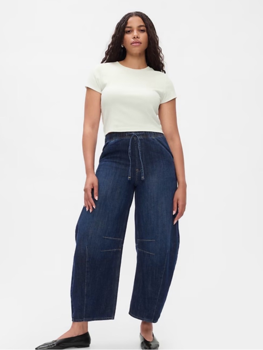 GAP Mid Rise Easy Horseshoe Jeans
